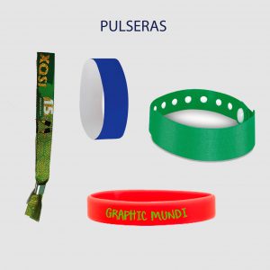 Pulseras Tela Personalizadas